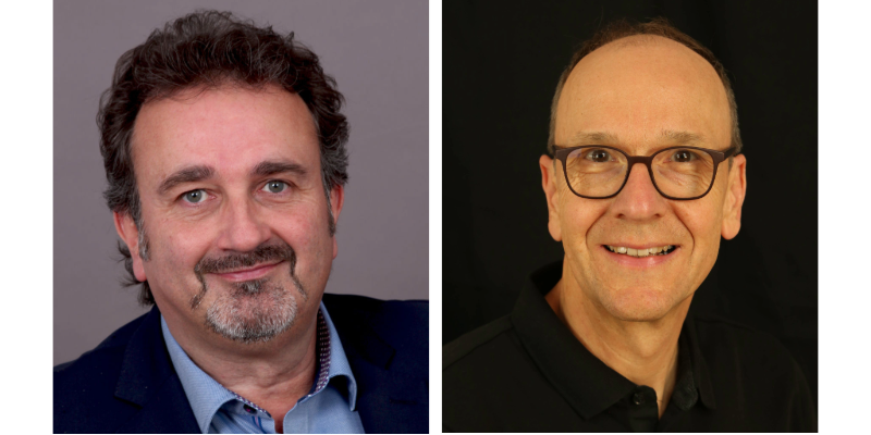 Dr. Thomas Bruse (CCO) und Wolfgang Hilpert (CPTO) – neue Geschäftsführer bei GBS Europa GmbH