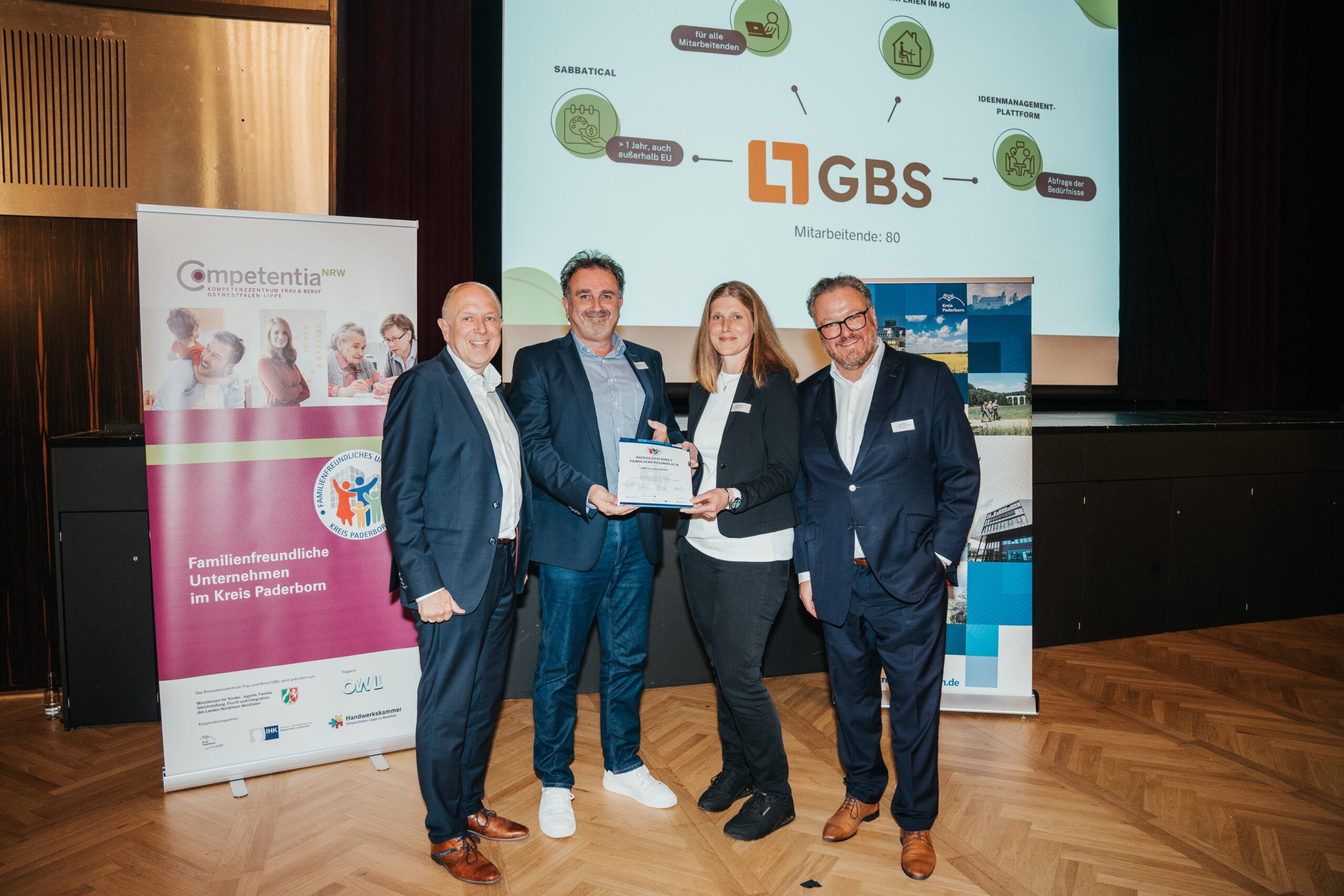 GBS Europa GmbH als „Familienfreundliches Unternehmen 2025“ ausgezeichnet