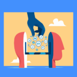 Illustration zu DLP-Herausforderungen in Banken und Versicherungen: Austausch sensibler Daten und regulatorische Anforderungen